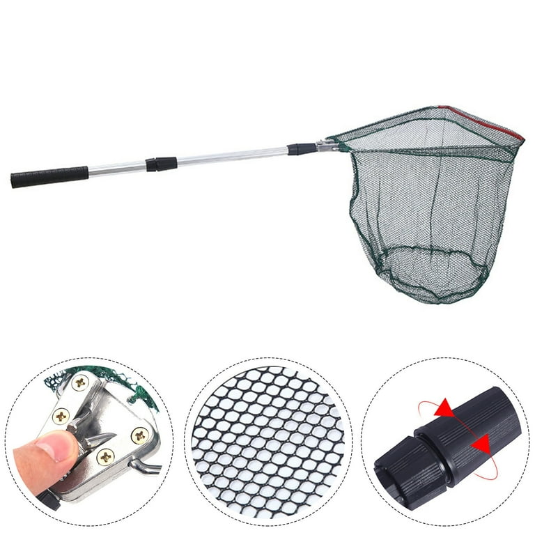 Fishing Nets With Folding Telescoping Technology - Fast And Easy