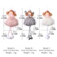 thumbnail image 2 of Navidad Ángel Niña Escena De Navidad Decoración Muñeco De Peluche Colgante Adorno Colgante Artesanía Árbol De Navidad Colgantes Duraderos Yuarrent HA038719-00, 2 of 6