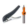 thumbnail image 4 of Manual Edge Band Puncher Plier 8mm Hole Punching Pliers Single Round Hole Pliers Adjustable Professional for Labels Paper Cards Art Project B, 4 of 8