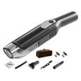 thumbnail image 4 of funtasica Handheld Vacuum Cleaner Hand Held Vacuum Cordless for Computer Keyboard Black w/ Black w/ Bag, 4 of 7