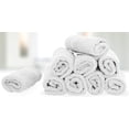 thumbnail image 6 of White Classic Luxury Cotton Washcloths - Large 13x13" Hotel Style Face Towel, Bathroom White Face Cloth, Value 12 Items Set Multipurpose Wash Cloth | White, 12 Pack, 6 of 8