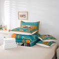 thumbnail image 6 of Homewish Miami City 7-Piece Twin Bedding Sets,American Football Sport Bedding Comforter Set,Gray Rugby Helmet Sheet Sets For Boys,Super Cozy Room Decor Reversible, 6 of 8