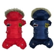 thumbnail image 3 of GASTROPOD Pets Dog Apparel Fleece Winter Waterproof Coat Snowsuit Hooded Jumpsuit Winter Coat for Dogs, 3 of 7