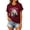 Wine, variant on Womens Dolly Shirts Country Music Legend T-Shirt Crewneck Short Sleeve Shirt Vintage Graphic Blouse Loose Fit T-Shirt Trendy Tee Tops L