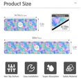 thumbnail image 3 of Yayeee Faucet Mat for Kitchen Sink 14.7" Diatomite Long Splash Guard Pad, Neon Starfish Pattern, 3 of 7