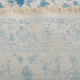 thumbnail image 6 of Rugsotic Carpets Machine Woven Crossweave Area Rugs - 8'X10', Rectangle,Ivory Blue,Classic Oriental Traditional , Low Pile Machine Made Area Rugs For Living Room, Bed Room (M00081), 6 of 6
