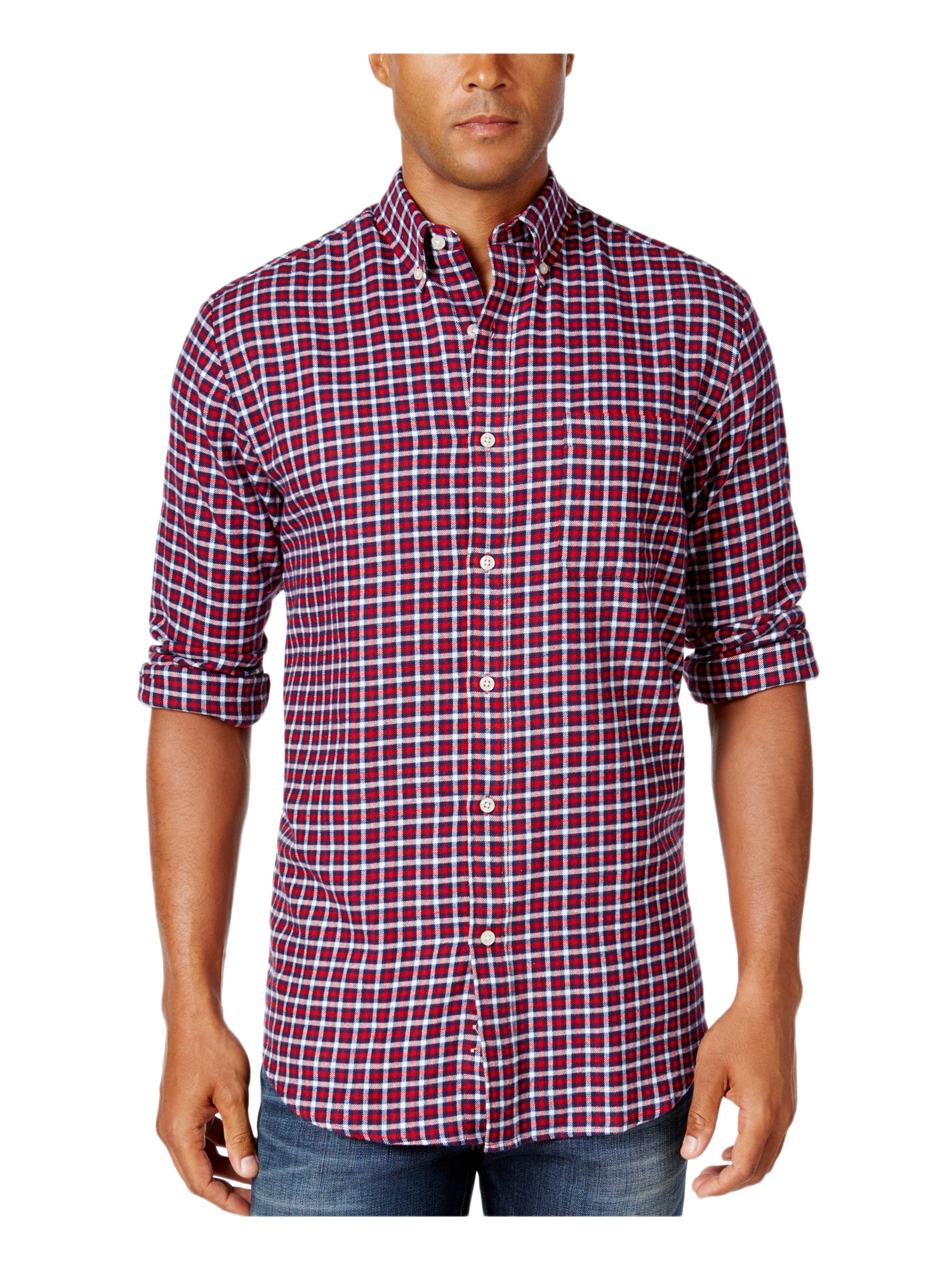 John Ashford Men's Long-Sleeve Flannel 