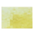 thumbnail image 1 of Yellow Cutting Board, Simple Triangle Shaded Wavy Retro Mosaic Motifs Poly Gradient Illustration Art Print, Decorative Tempered Glass Cutting and Serving Board, Large Size, Yellow, by Ambesonne, 1 of 1