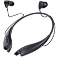 thumbnail image 1 of YOSDOM Auriculares Bluetooth con banda para el cuello, auriculares alrededor del cuello 24H+ tiempo de reproducción, auriculares Bluetooth con vibración de llamada, diseño de mandíbula de tiburón auri, 1 of 5