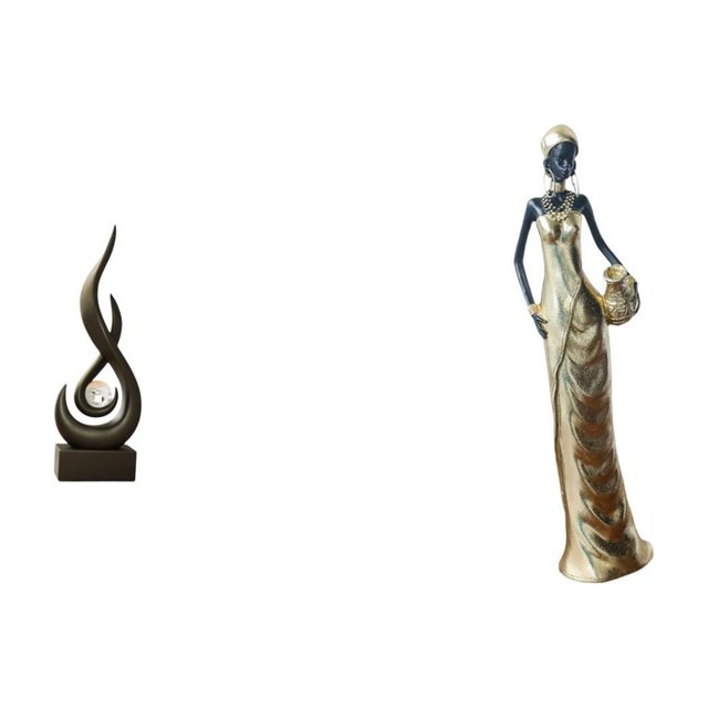 Escultura abstracta de fuego,Estatua de arte abstracto,adorno para decoración del hogar,Escultura de fuego moderna,coleccionable,regalo,Figura de escritorio,Figuras africanas de