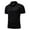 01 Black, variant on Awdenio Mens T-shirt Printing Button Turn-down Collar Short Sleeve Casual Blouse Shirt Machine Washable, Perfect for Summer Casual Wear