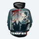 thumbnail image 3 of Sudadera con capucha para hombre de otoño e invierno con estampado 3D de película de terror, suéter con patrón de terror, moda urbana, hip-hop, sudaderas casuales para hombre, 3 of 5