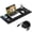 31.5x15.75"Magnetic Calculator NO RGB-Black w/PD, variant on Mouse Pad With Phone Holder Wireless Charging Desk Mat Rgb Gaming Mousepad Home Office Large Ultra-smooth Surface Non-slip Base Waterproof Wavy Black