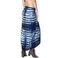 thumbnail image 4 of HAPPY BAY Women's Bikini Sarong Swimwear Swim Cover up Skirt Summer Wraps Swimsuit Beach Wrap Coverups for Women Beachwear One Size Royal, Tie Dye, 4 of 6