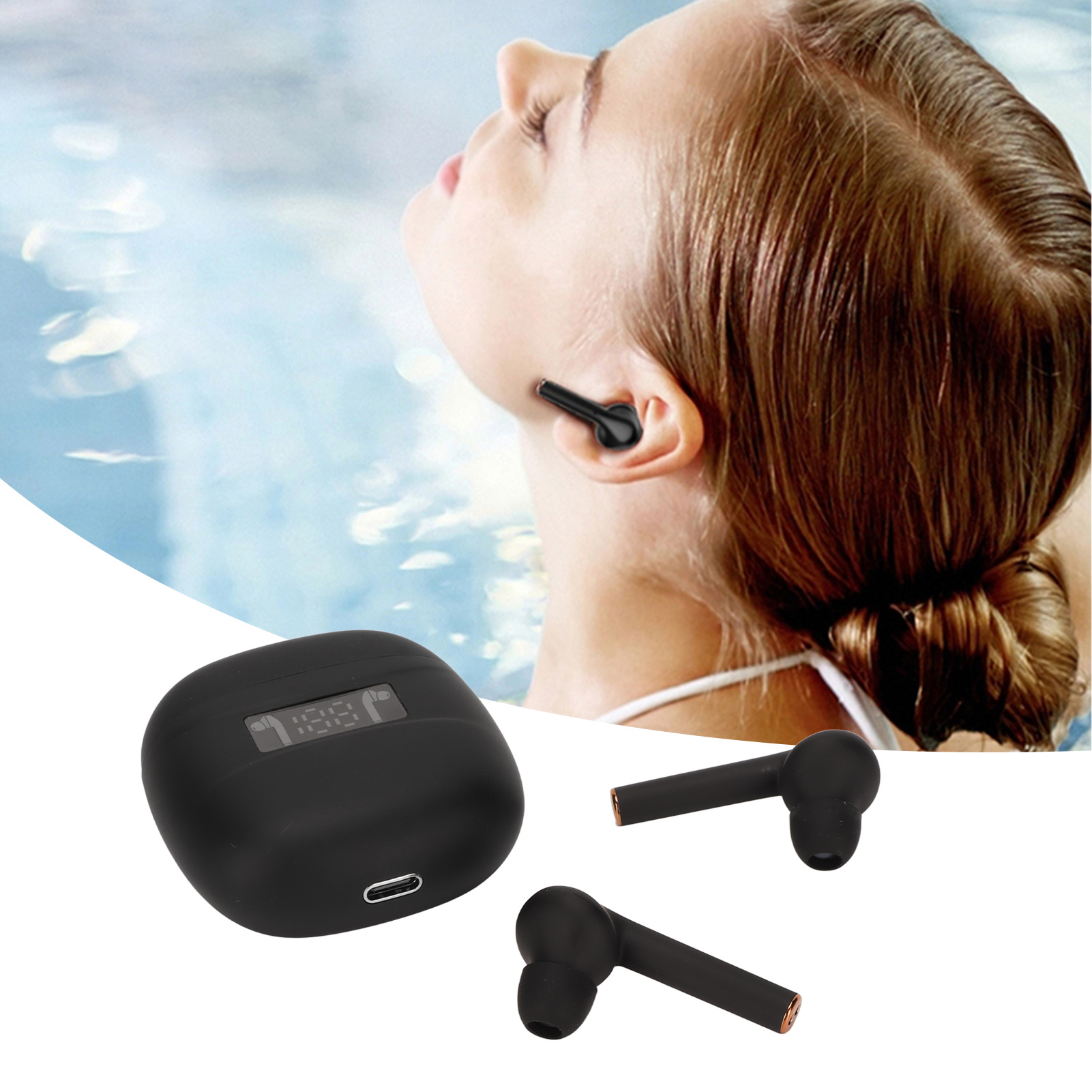 Écouteur Traducteur Instantané 144 Langues | Bluetooth 5.4 | Parfait Voyage Et Apprentissage | Enregistrement Et Transcription