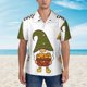 thumbnail image 2 of Balery Hello Autumn Camisas hawaianas de manga corta para hombre, camisas playeras de corte holgado, camisas de vacaciones con botones,XX-Large, 2 of 7