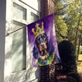 thumbnail image 6 of Gordon Setter King of Mardi Gras House Flag 28 in x 40 in, 6 of 7