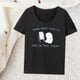 thumbnail image 2 of Camiseta con letras de animales lindos de dibujos animados para mujer, suave para senderismo, pesca, mochilero M Yuyangstore Camiseta para mujer, 2 of 8