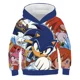 thumbnail image 3 of Ropa para niños Sudadera con capucha Sonic para niños y niñas Sudadera con estampado 3D Sudadera holgada de manga larga Primavera Otoño Suéter Sonic, 3 of 5