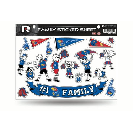 - Kansas Jayhawks Family Decal Set