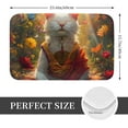 thumbnail image 2 of Kdxio Sunshine Flower Meditating Cat,16" x 24", Non-Slip Front Door Mats,Outdoor Welcome Mat Washable, 2 of 9