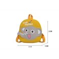 thumbnail image 2 of Kindergarten School Bag, 2 To 4 Years Old Canvas Backpack Elephant Cartoon Cute Backpack School Bag, 2 of 2