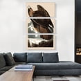 thumbnail image 2 of ARTCANVAS Golden Eagle Canvas Art Print by John James Audubon - Size: 60" x 40" (1.50" Deep) (3-Piece), 2 of 9