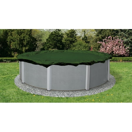 Blue Wave Silver 12-Year 30-ft Round Above Ground Pool Winter Cover