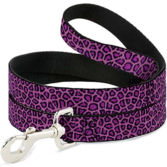 Buckle-Down DL-6FT-W31201 Leopard Pink Fuchsia Dog Leash