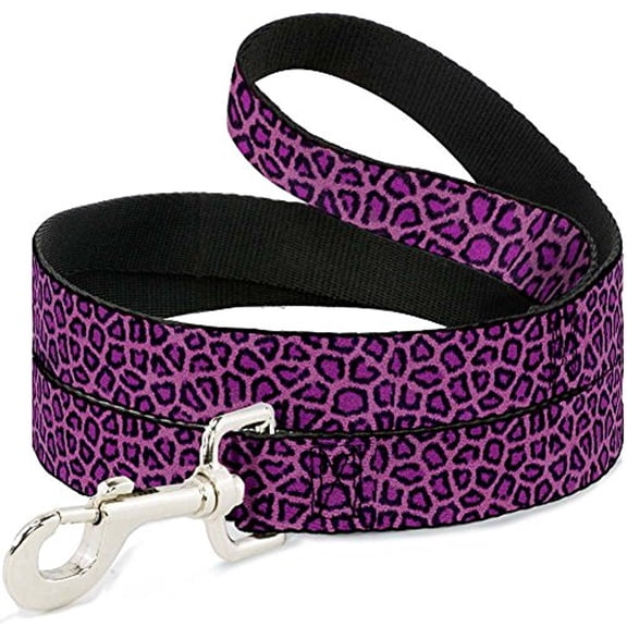 Buckle-Down DL-6FT-W31201 Leopard Pink Fuchsia Dog Leash