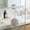 Clear, variant on Suction Cup Sponge Holder for Kitchen Sink, No Drill Sink Caddy Organizer for Sponge and Scrubber, White 1 Pack 4.45x2.32x2.17 in