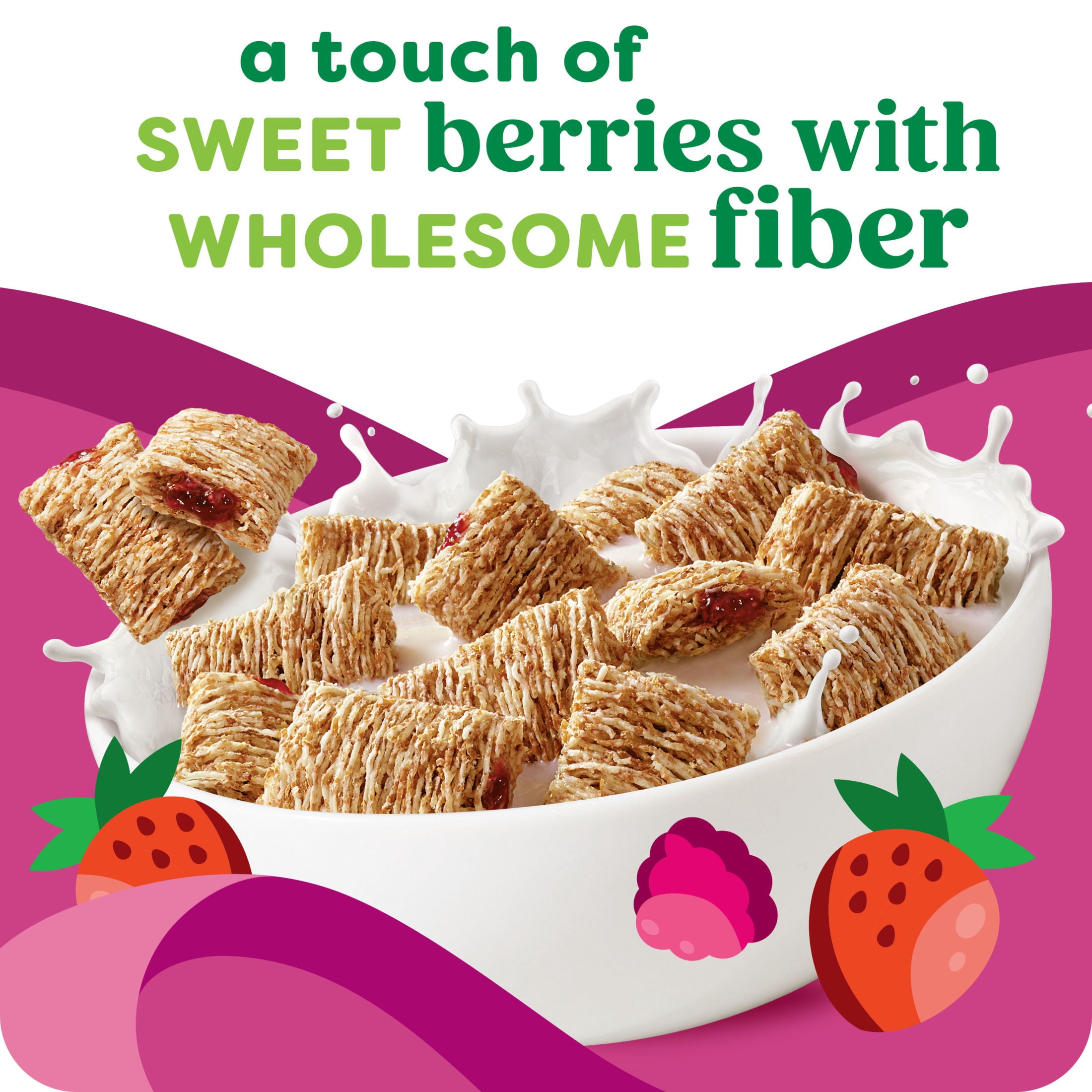 (8 pack) Kashi Berry Fruitful Breakfast Cereal, Organic, 17.2 oz
