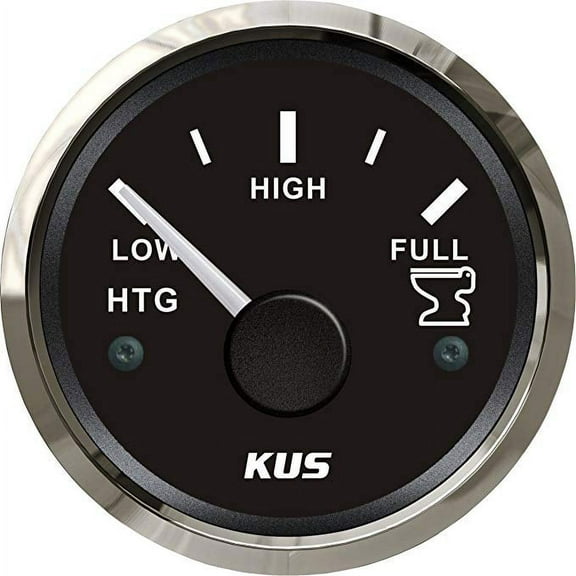 Pactrade Marine Kus Boat Holding Tank Lvl Gauge Meter 2" IP67 Backlight 0-190ohm