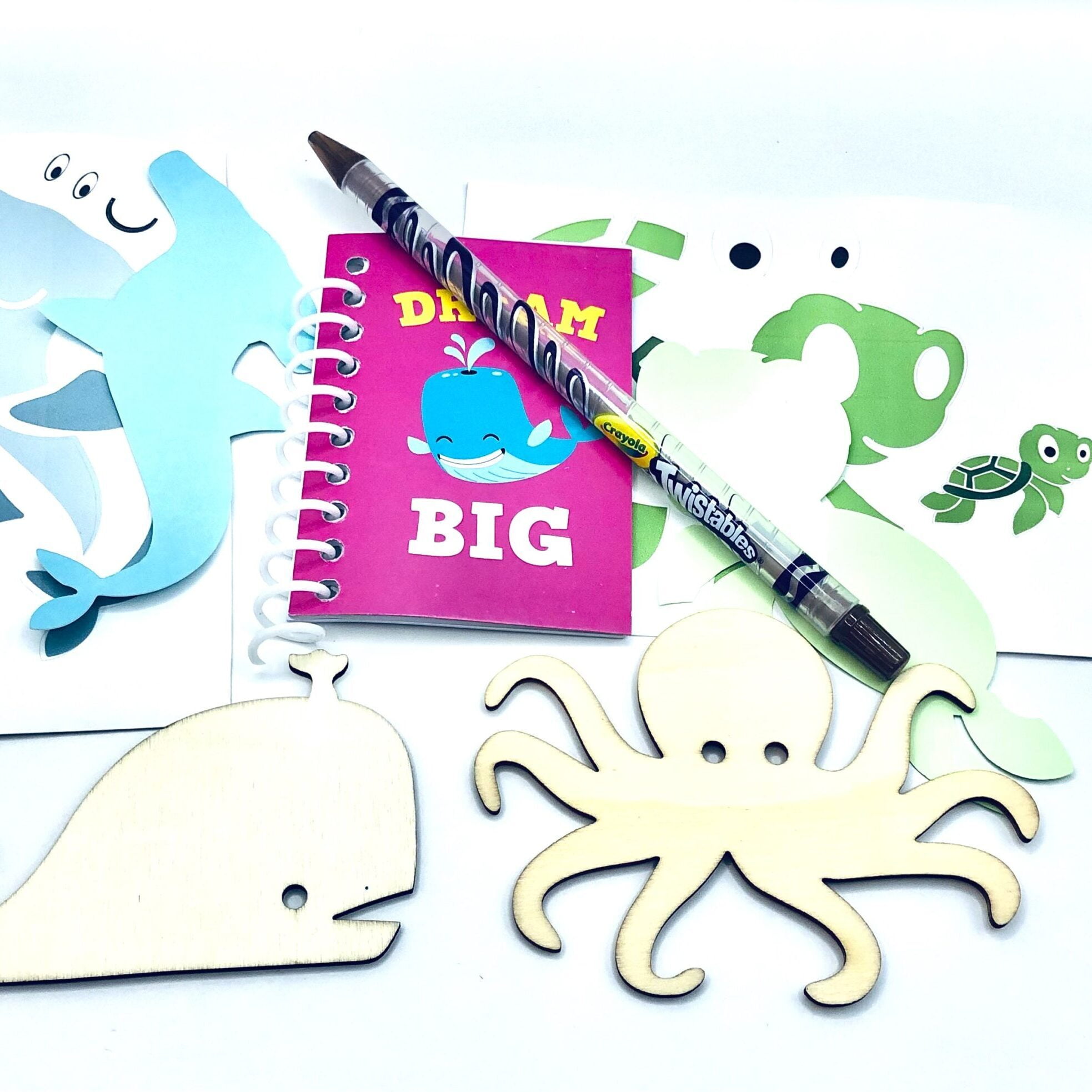 Timeless Desserts Turtle Gift Basket Sea Life Personalized Birthday Ocean Theme Crafts