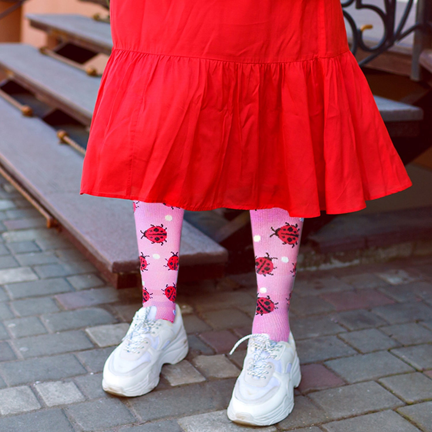 Nature And Fruity Prints Knee-High Compression Socks - 6 Pair
