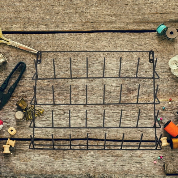 Masteelf Household Braiding Rack Wearresistant Thread Rack Convenient Thread Organizer