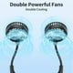 thumbnail image 2 of Ventilador de cuello portátil PANERGY, recargable, manos libres con USB-C, 2 of 7