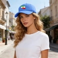 thumbnail image 1 of Chapeau de Visière Solaire Unisexe pour Extérieur avec Design Imprimé à la Mode, Visière Réglable pour Sports et Tenue Décontractée - Couvre-Chef Polyvalent pour Hommes et Femmes, 1 of 4