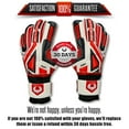 thumbnail image 4 of Renegade GK Fury Soccer Goalie Gloves with Removable Pro-Tek Fingersaves - Sizes 7-11, 5 Cuts/Styles - 30 Day 100% Warranty - Unisex, Youth, Junior, Adult Goalkeeper, 4 of 6