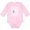 AD-Pink, variant on ALS Awareness Strength Courage Support Boys or Girls Long Sleeve Baby Bodysuit