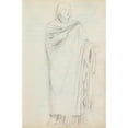 thumbnail image 3 of John Flaxman 17x24 Black Modern Framed Museum Art Print Titled - Aspasia, Priestess, Palazzo Giustiniani, Rome (1787), 3 of 5