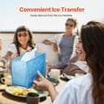 thumbnail image 2 of Nugget Ice Maker Countertop - 33lbs/24h - Self-Cleaning - Chewable Ice - 3lbs Capacity - Home, Office, Bar, 2 of 11