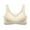 Beige, variant on Jsaierl Sports Bras for Women Wireless Yoga Training T-shirt Bra Cotton Full Coverage Bralettes Soft Lift Sports Bras