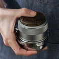 thumbnail image 3 of Coffee Palm Tamper 51mm 58mm Stainless Steel Hammer Distributor Ripple Base, 3 of 5