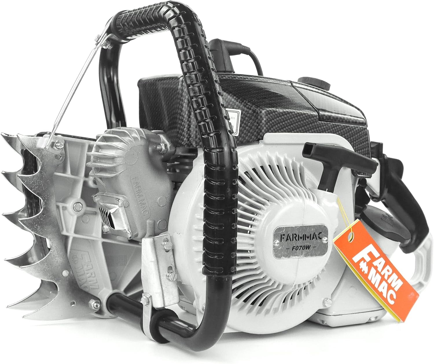 105cc Gas Chainsaw with 36 Inch Alloy Solid Bar, 2-Cycle Gasoline Power Chain Saws, 4.8KW 6.5HP Power Chain Saw for Milling Work, All Parts Compatible with MS070 090