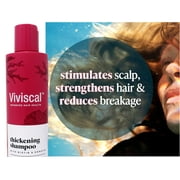 Viviscal Thickening Shampoo, with Biotin & Keratin, with Marine Collagen and Seaweed Extract, Gently Cleanses & Stimulates Scalp for Fuller, Healthier-Looking Hair, 8.45 FL OZ (250 ml)