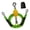 Green, variant on Resistant Saltwater Dock Line With Stainless Steel Hook Suitable For Surfing And Anchoring