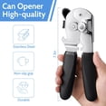 thumbnail image 5 of Sopito Safety Magnetic Can Opener Manual, Heavy Duty Can Opener Smooth Edge with Sharp Stainless Steel Blade, 5 of 8