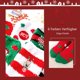 thumbnail image 5 of Calcetines de algodón con letras, 6 pares de calcetines para mujer, calcetines estampados divertidos, calcetines deportivos casuales - multicolor, 5 of 6