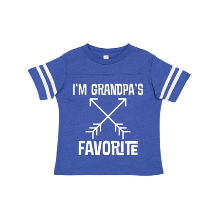 

Inktastic Grandpas Favorite Grandson Gift Boys or Girls Toddler T-Shirt